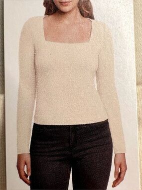 Express Square-neck top